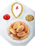 Date-Stuffed Karabij with Meringue (Natef)