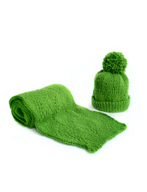 Luxury Dark Green Crochet Set