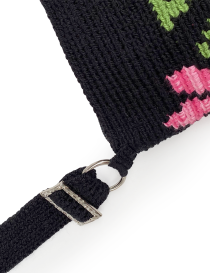 Handmade Floral Tapestry Crochet Crossbody Bag | Boho Style