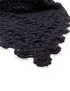 Shiny Black Scarf