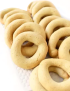 Traditional ring-shaped Sweet Kaak cookies for Eid.