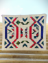 Handmade Geometric Embroidered Bedspread | Syrian Heritage Linen | Project Nahlat Souriya