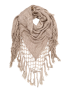 Beige Knitted Shawl Beige Knitted Shawl