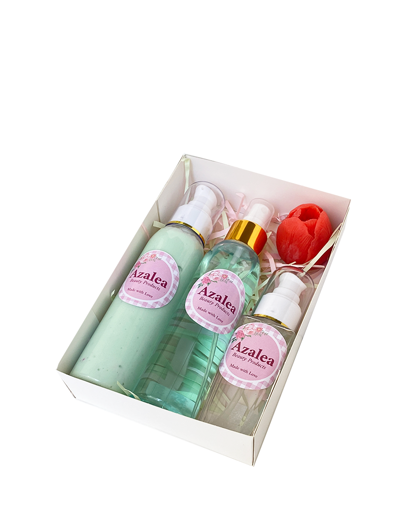 Azalea Luxury Gift Set (Ralph Scent) - Premium Skincare & Scent Hamper