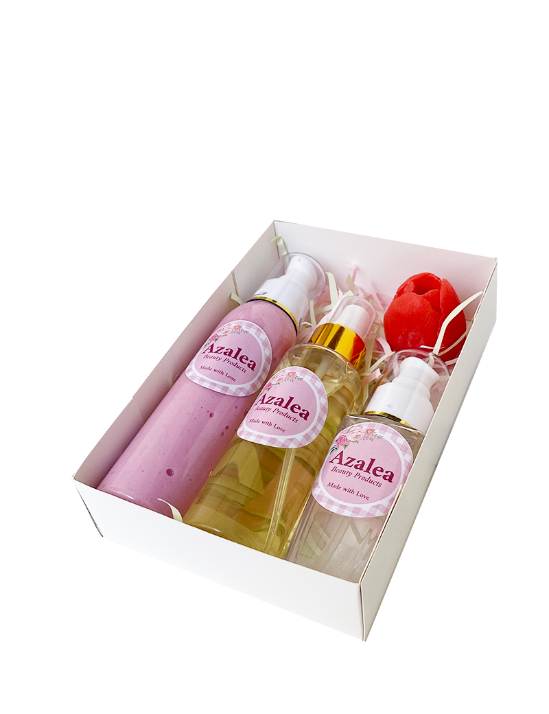 Azalea Luxury Gift Set (Good Girl Scent) - Premium Skincare Hamper