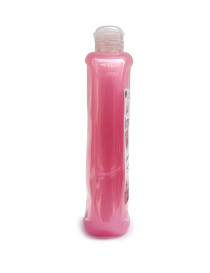 1kg Rose shower gel bottle side view