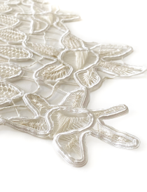 Handcrafted DMC Thread Lace Table Runner - 100x48cm