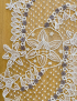 Handcrafted DMC Thread Lace Table Runner - 100x48cm
