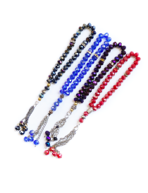 Crystal Tasbih 33 Beads | Islamic Prayer Beads | Sharqyat AL Marah