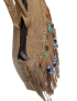 Fazlakat Bohemian Deer Leather Tote | Large Handmade Jute Bag | Syrian Artisan Bag