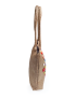 Fazlakat Tree of Life Jute Bag | Large Tote with Button Art | Handmade Syrian Bag